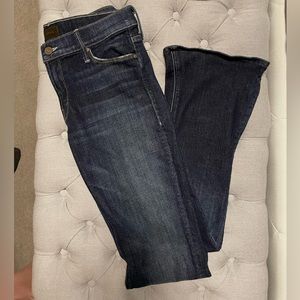 Mother runaway flare jeans size 28